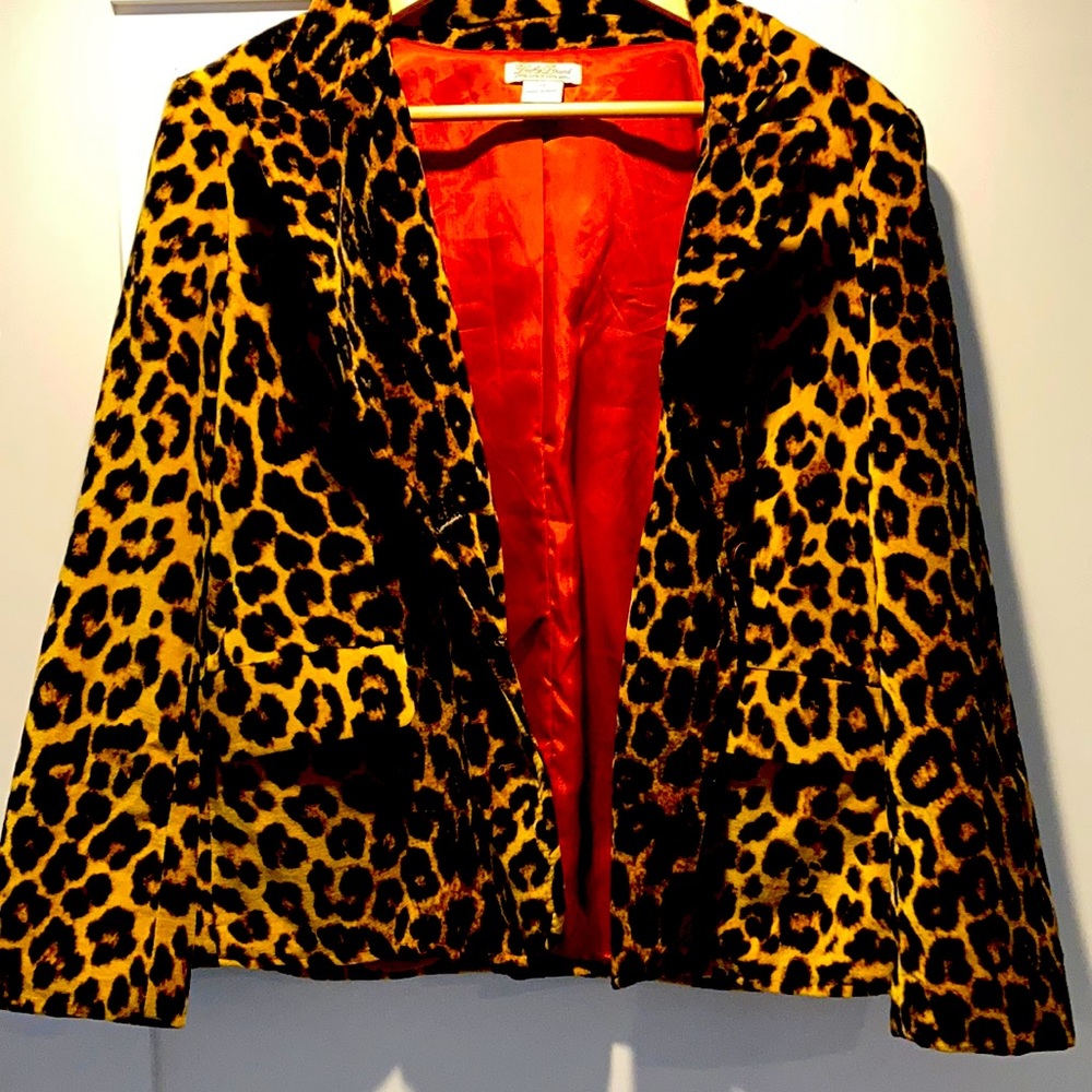 Lucky Brand velvet blazer.